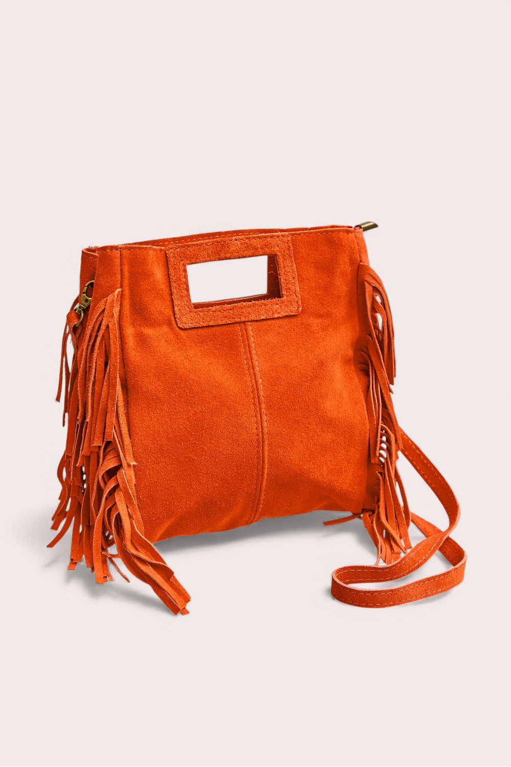 Debbie Katz Crissy Orange – Orange Women's Leather Bag