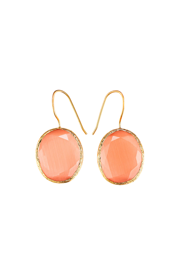 Nessa (Cat Eye Stone Peach)