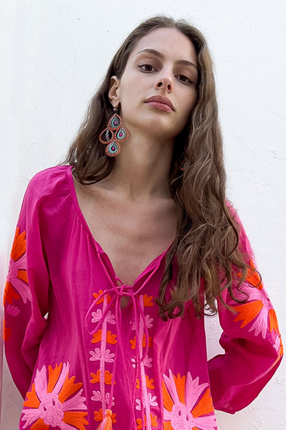 Elia Tunic Fuchsia