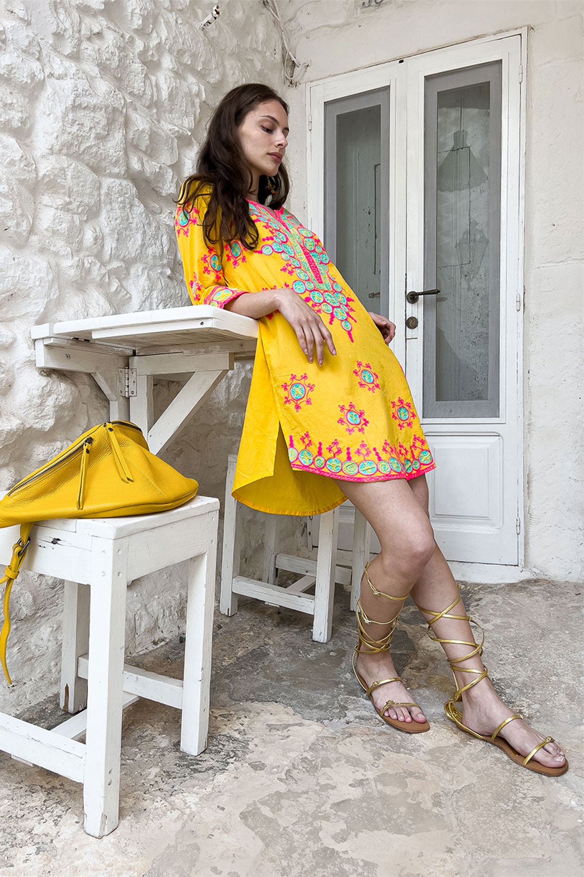 Emilia Tunic Yellow