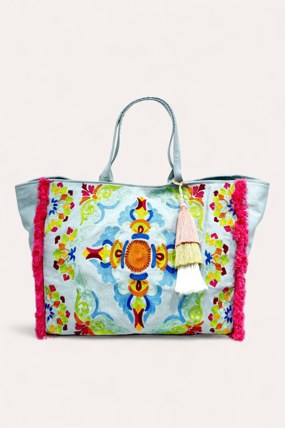 Sandrine Beach Bag Turquoise