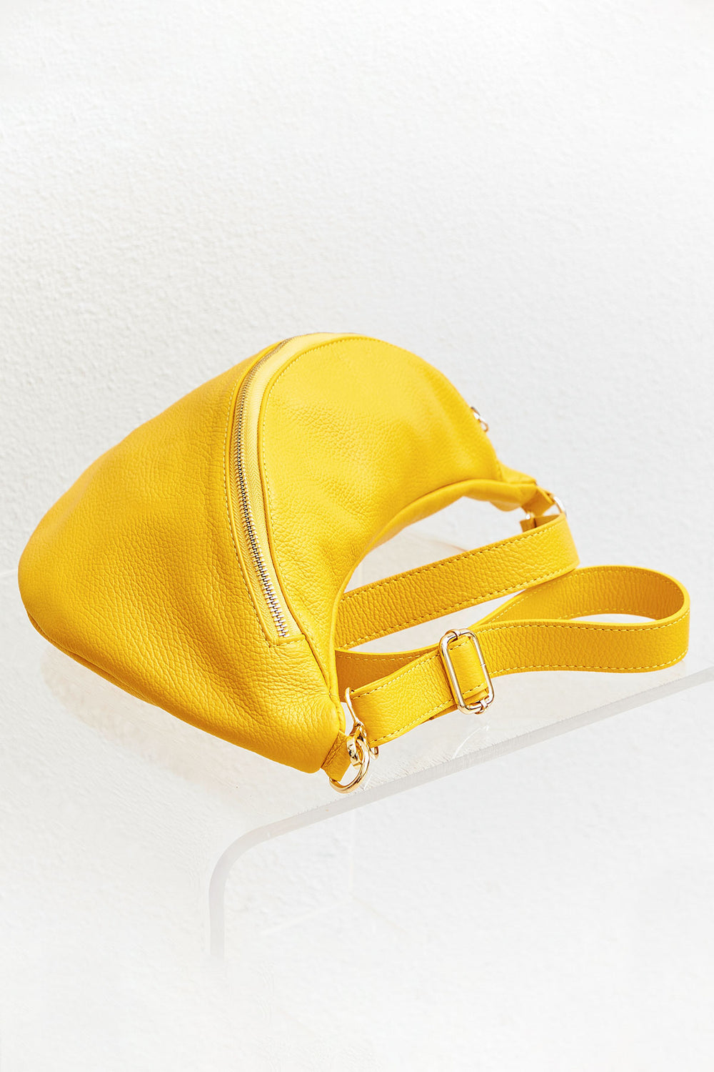 Debbie Katz - Lila Italian Leather Bag Black