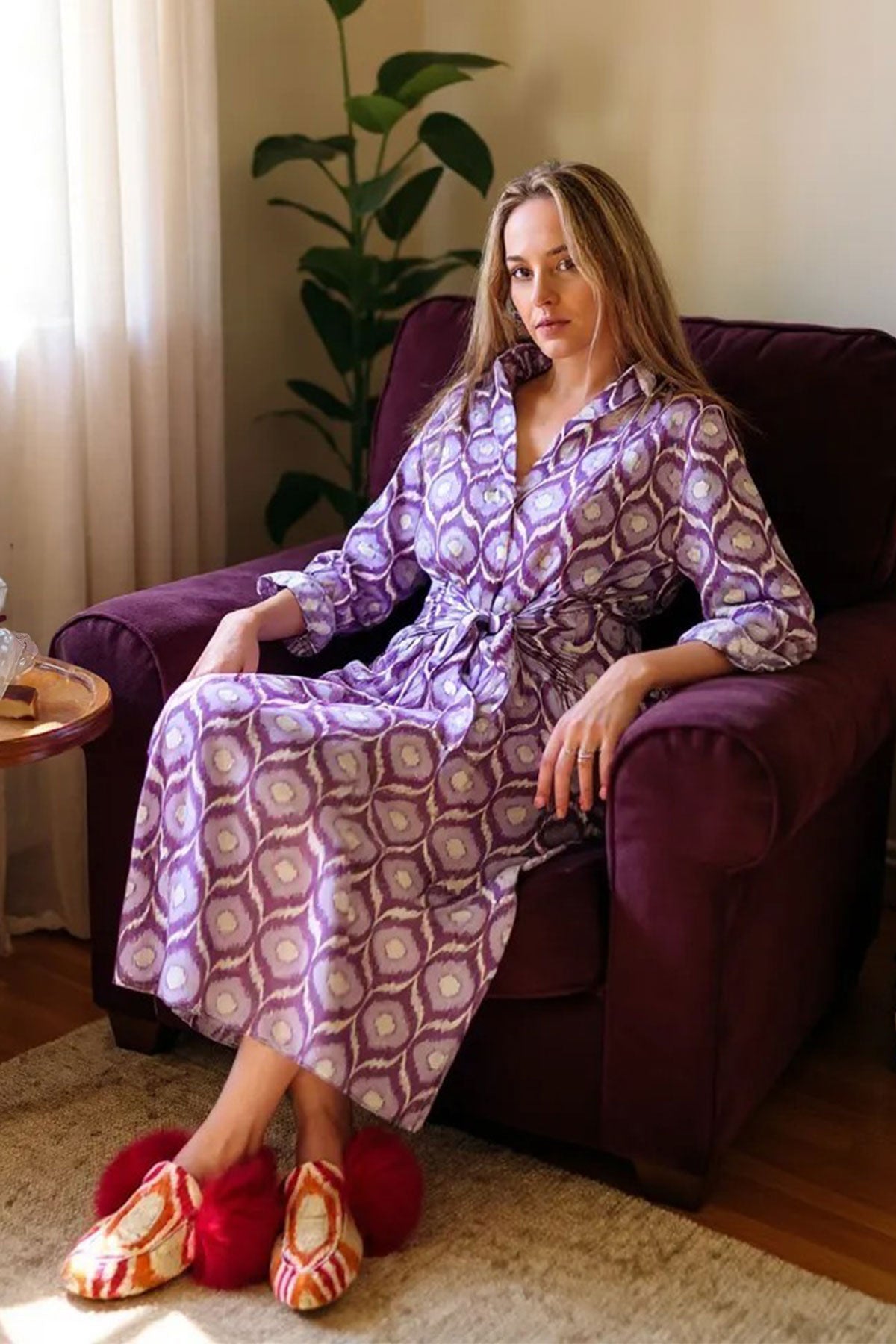 Monia Ikat Shirt Dress