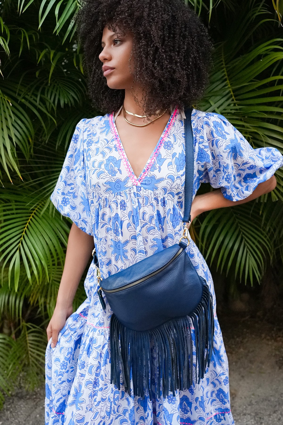 Pilar Dress Blue