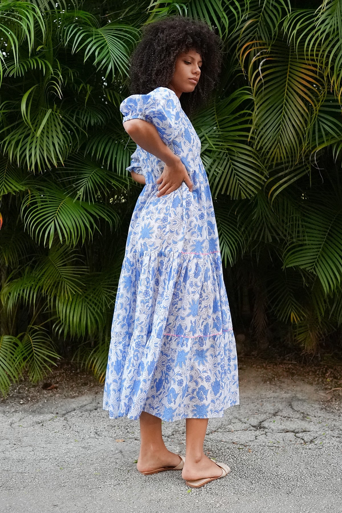 Pilar Dress Blue