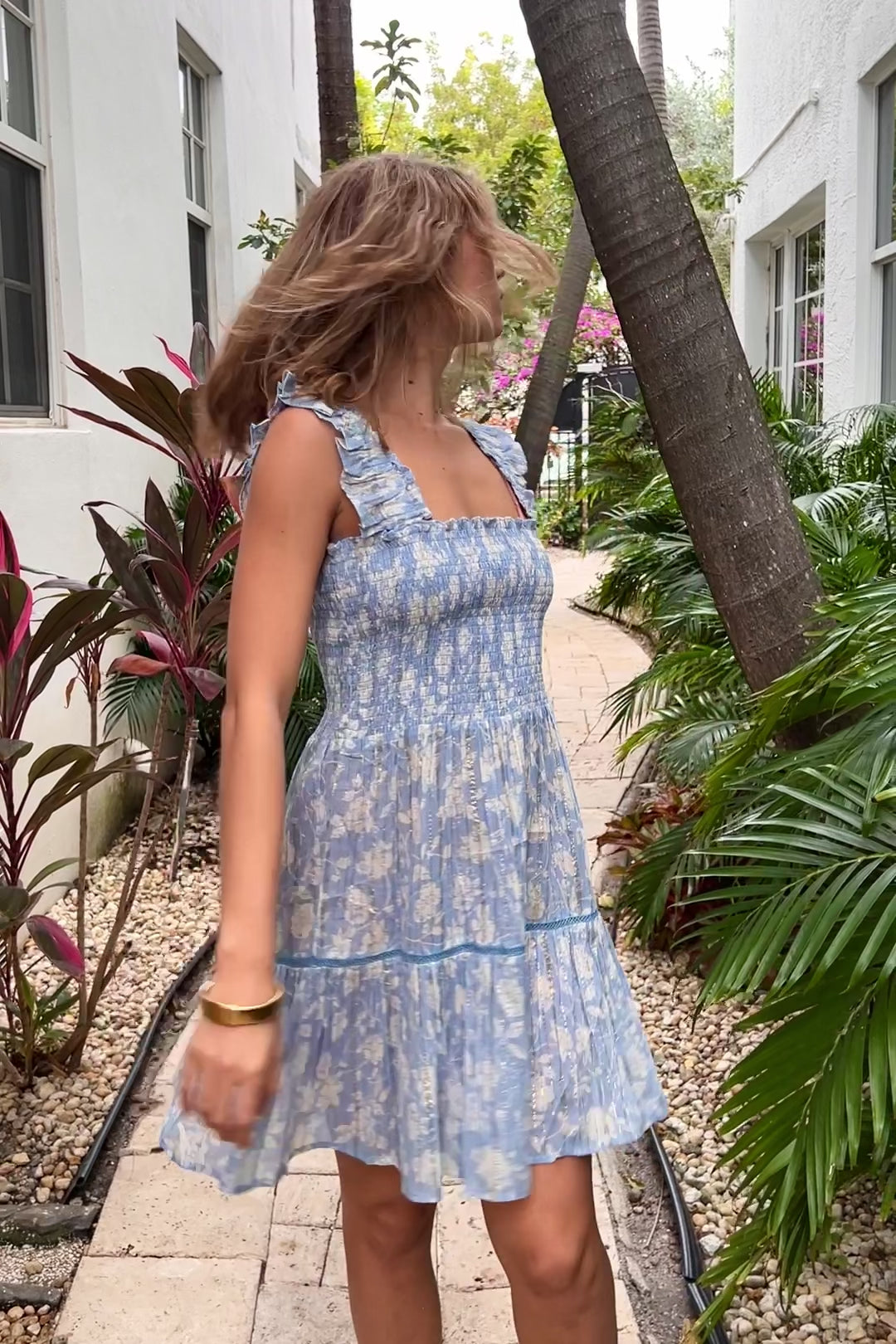 Elinora Dress Blue