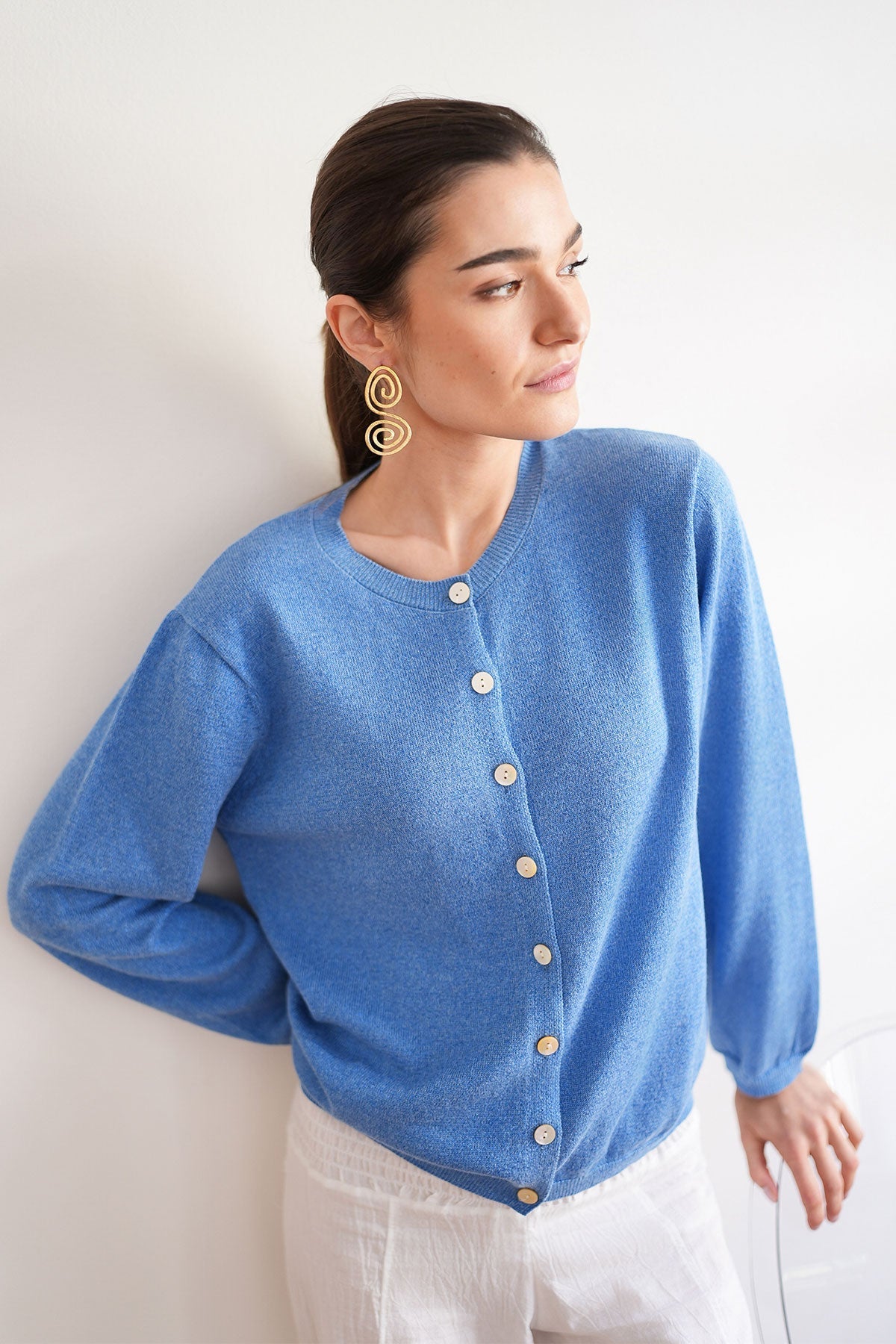 Aura Blue Lurex