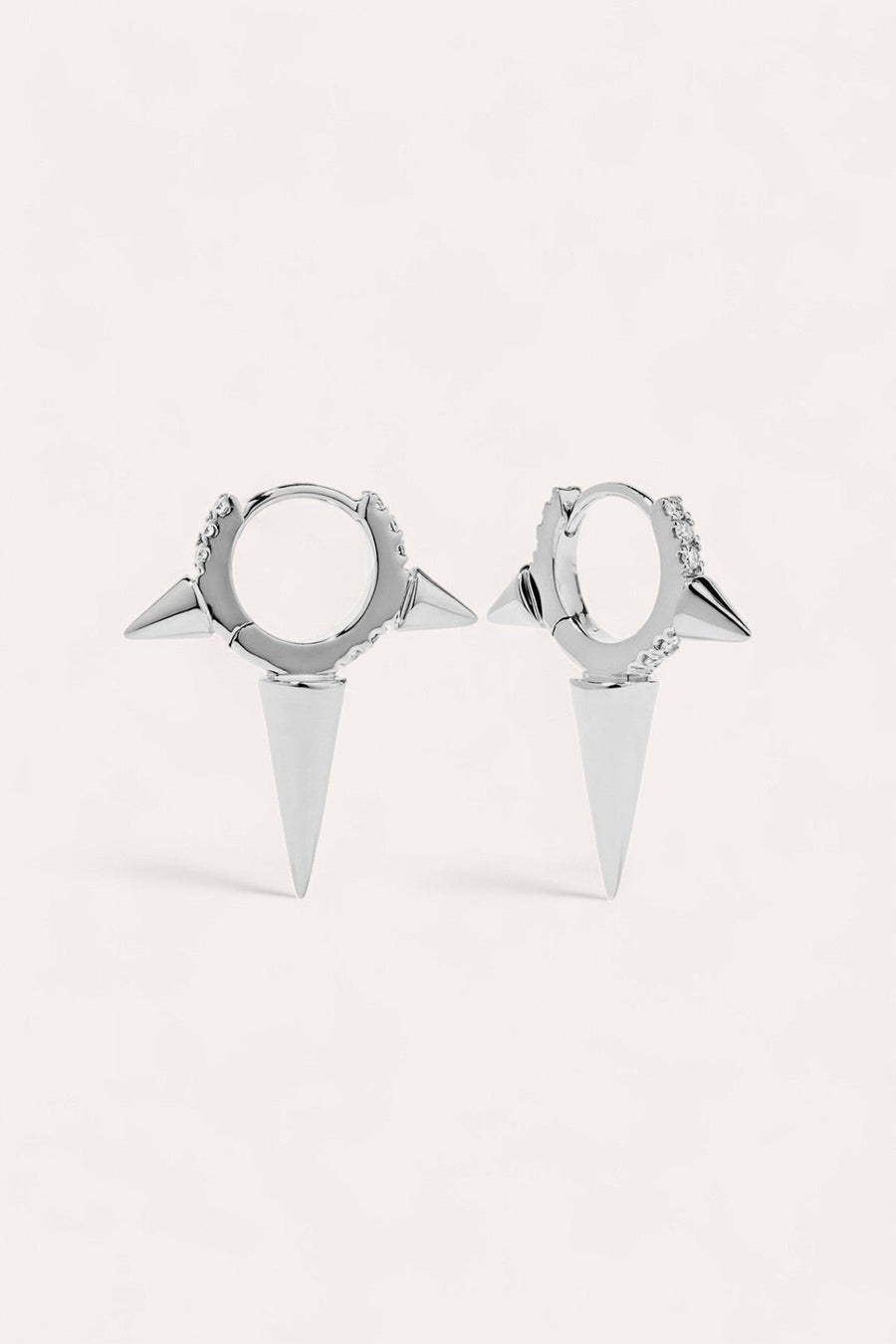 Spikes Earring (Silver)