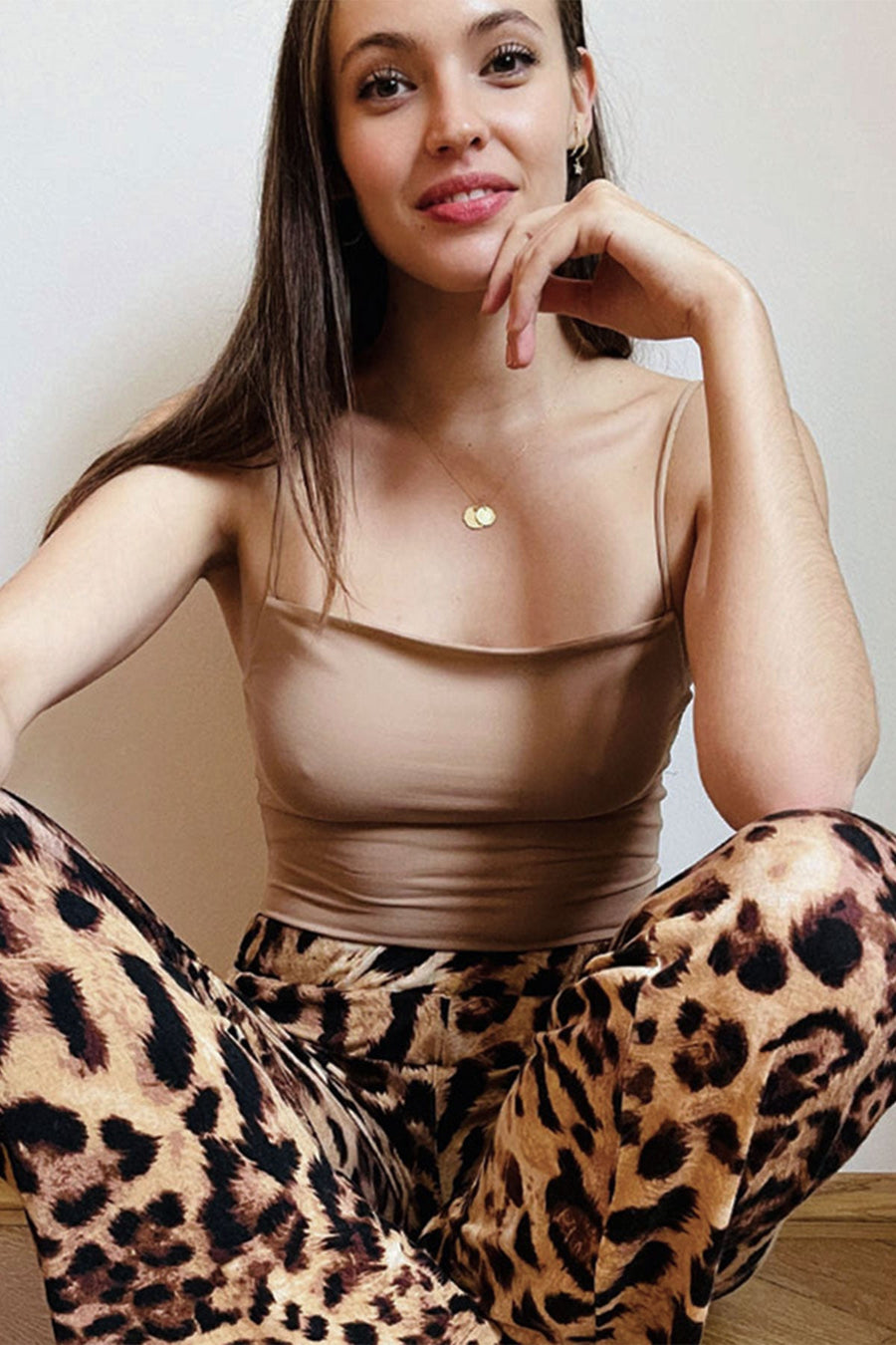 Twin Coin Necklace (Gold)