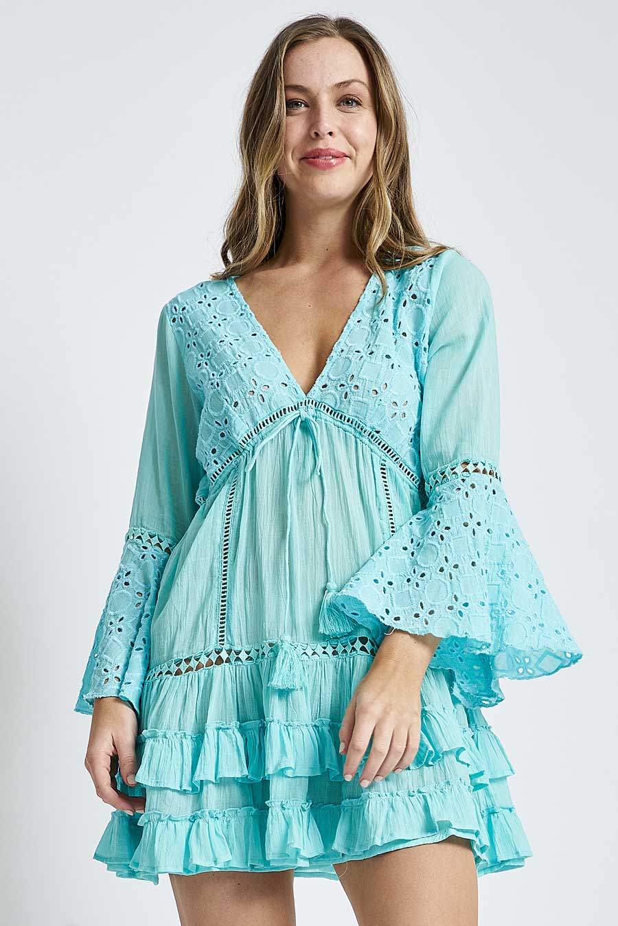 Panzy Tunic turquoise