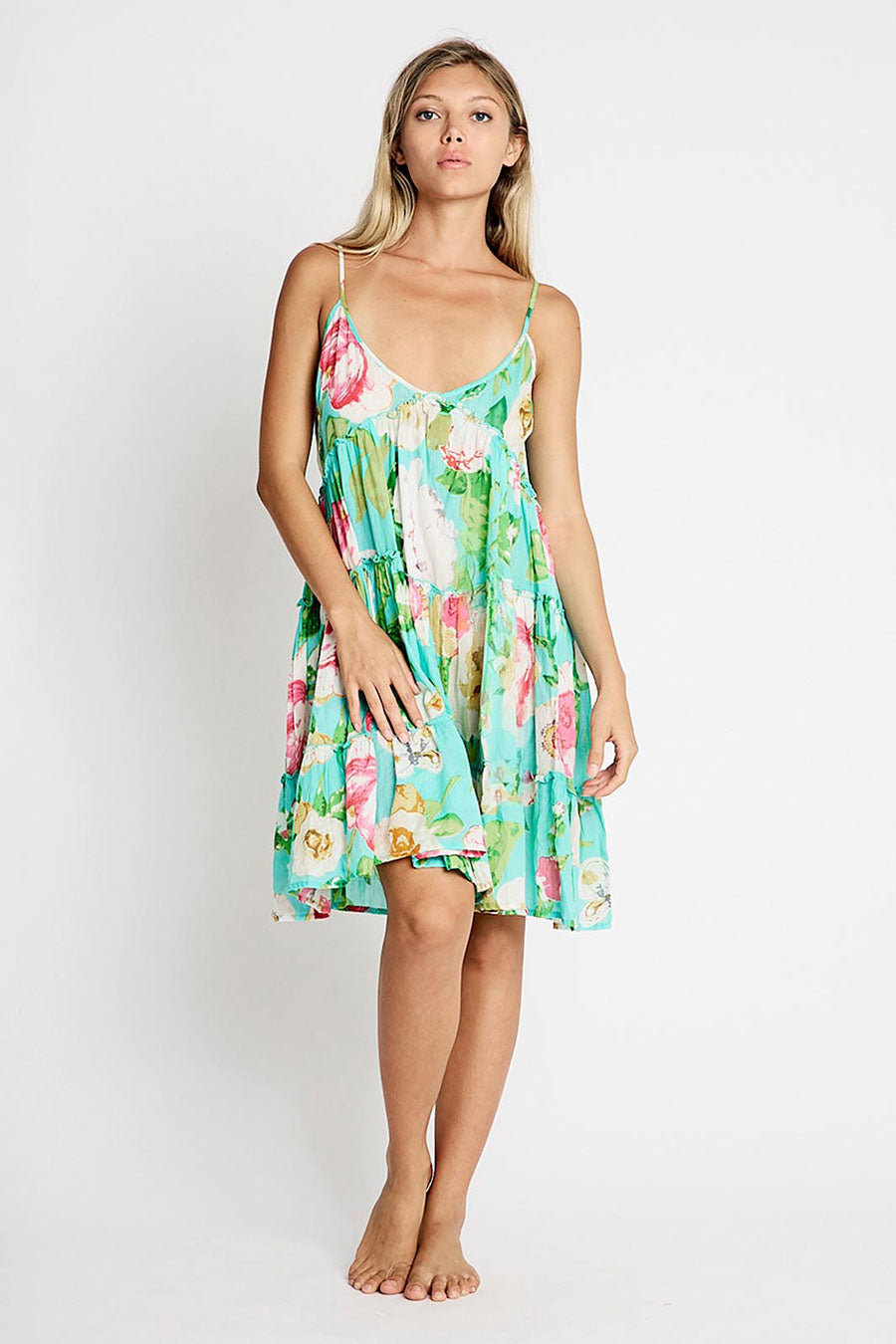 Amelie Strap Dress sea