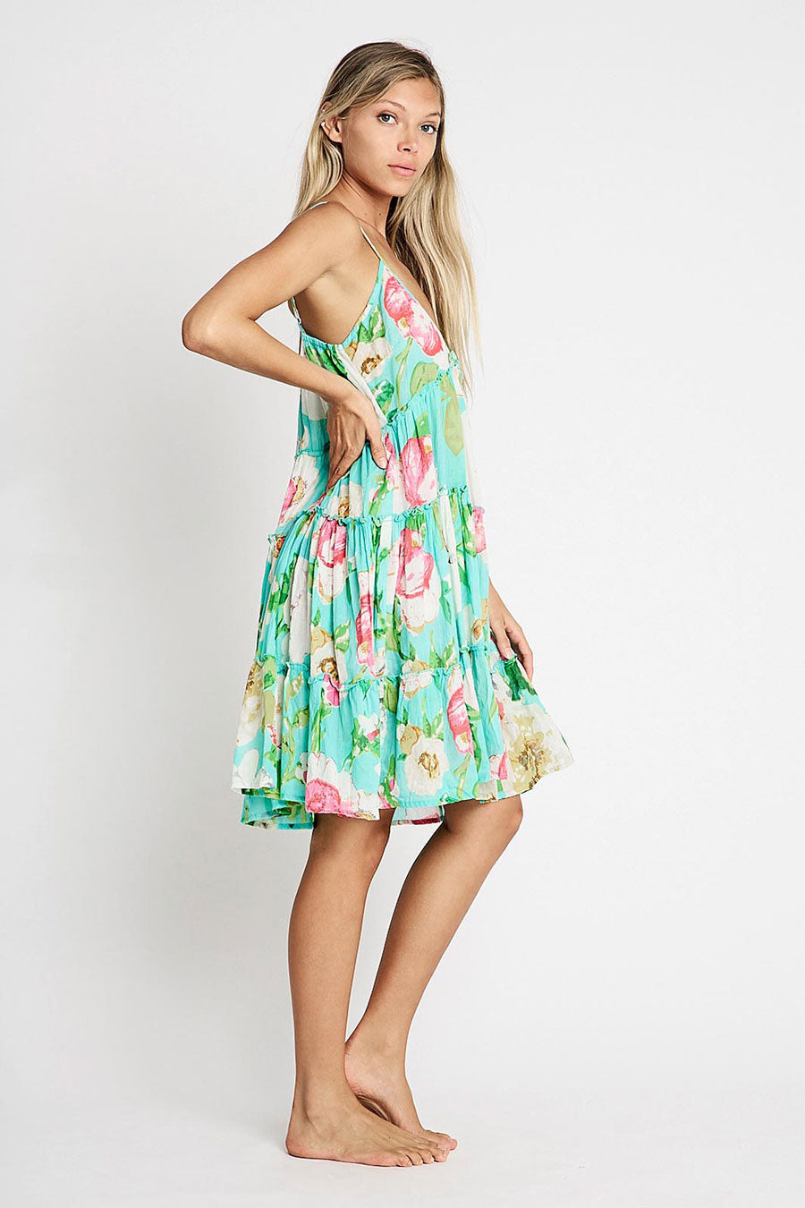 Amelie Strap Dress sea