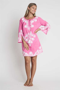 debbie katz cruise wear short valentina tunic