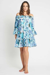 off shoulder boho tunic