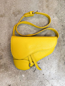 Estella Saddle Bag Yellow
