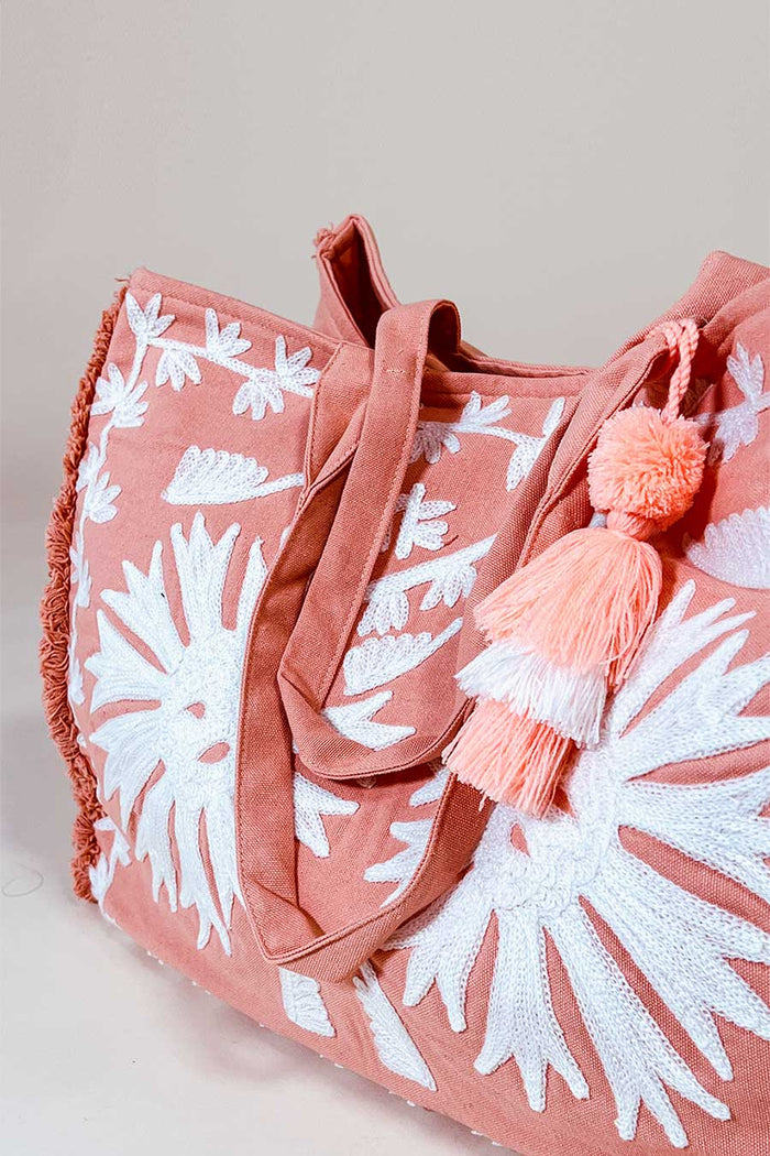 Debbie Katz Sandrine Beach Bag - Pink
