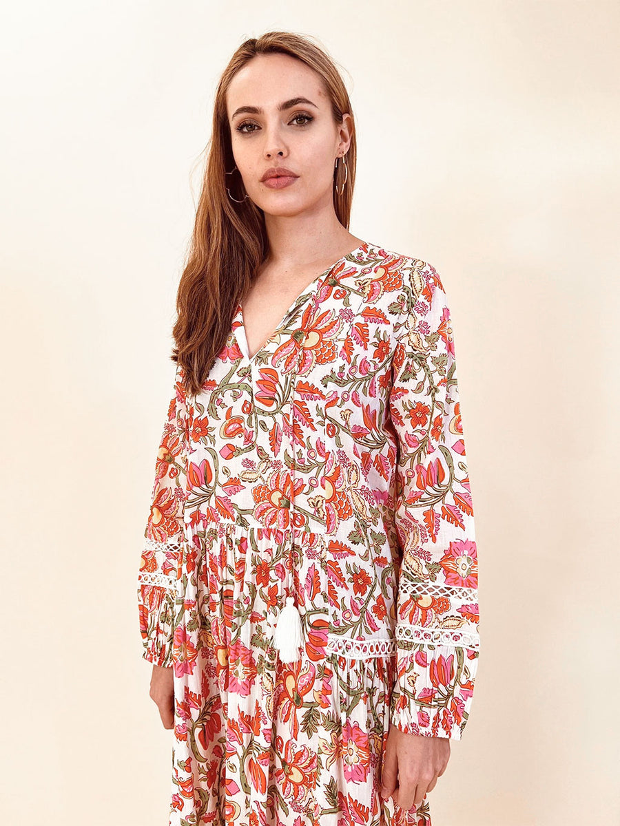 Alyssa Floral Maxi Dress