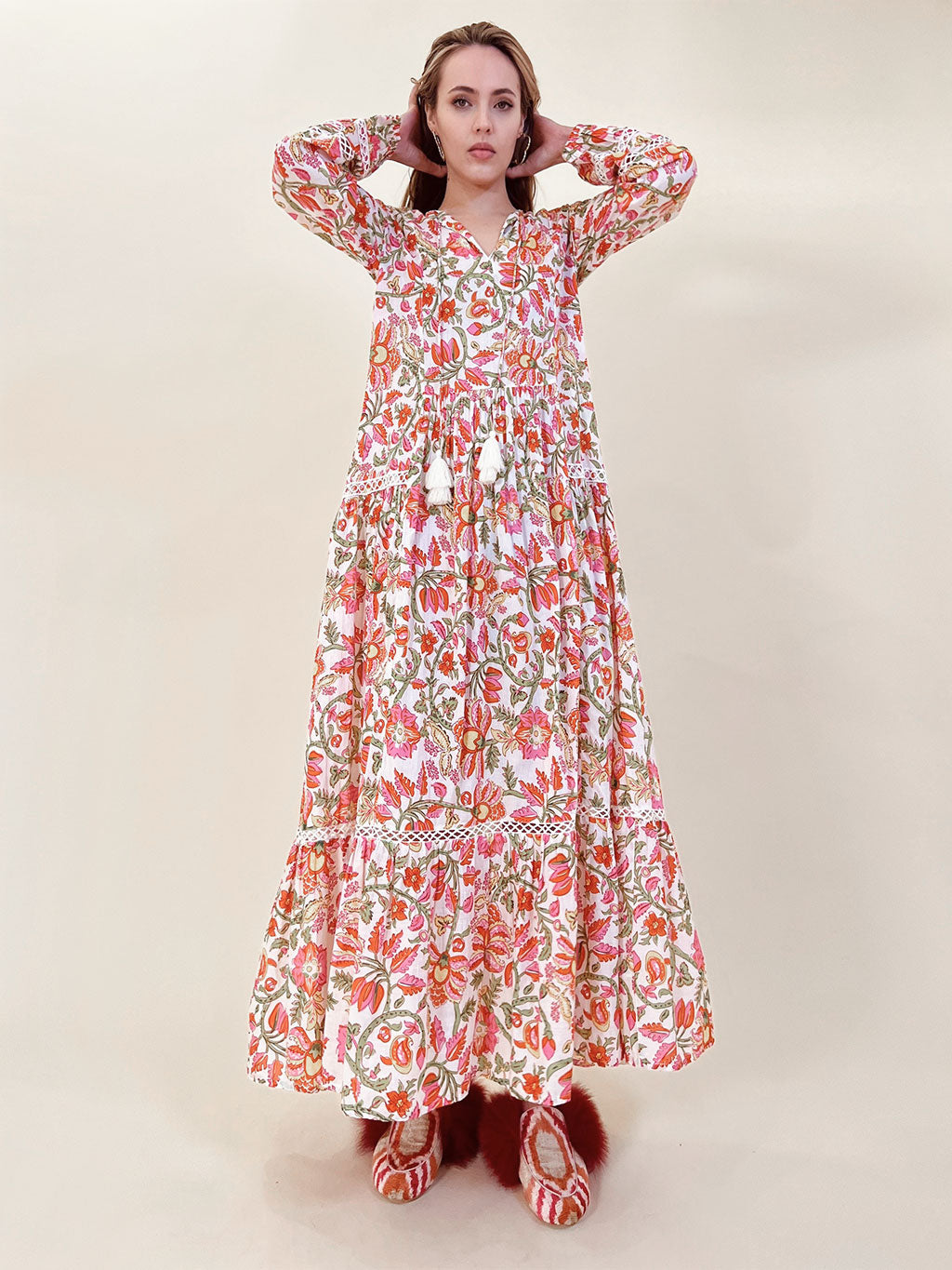 Alyssa Floral Maxi Dress