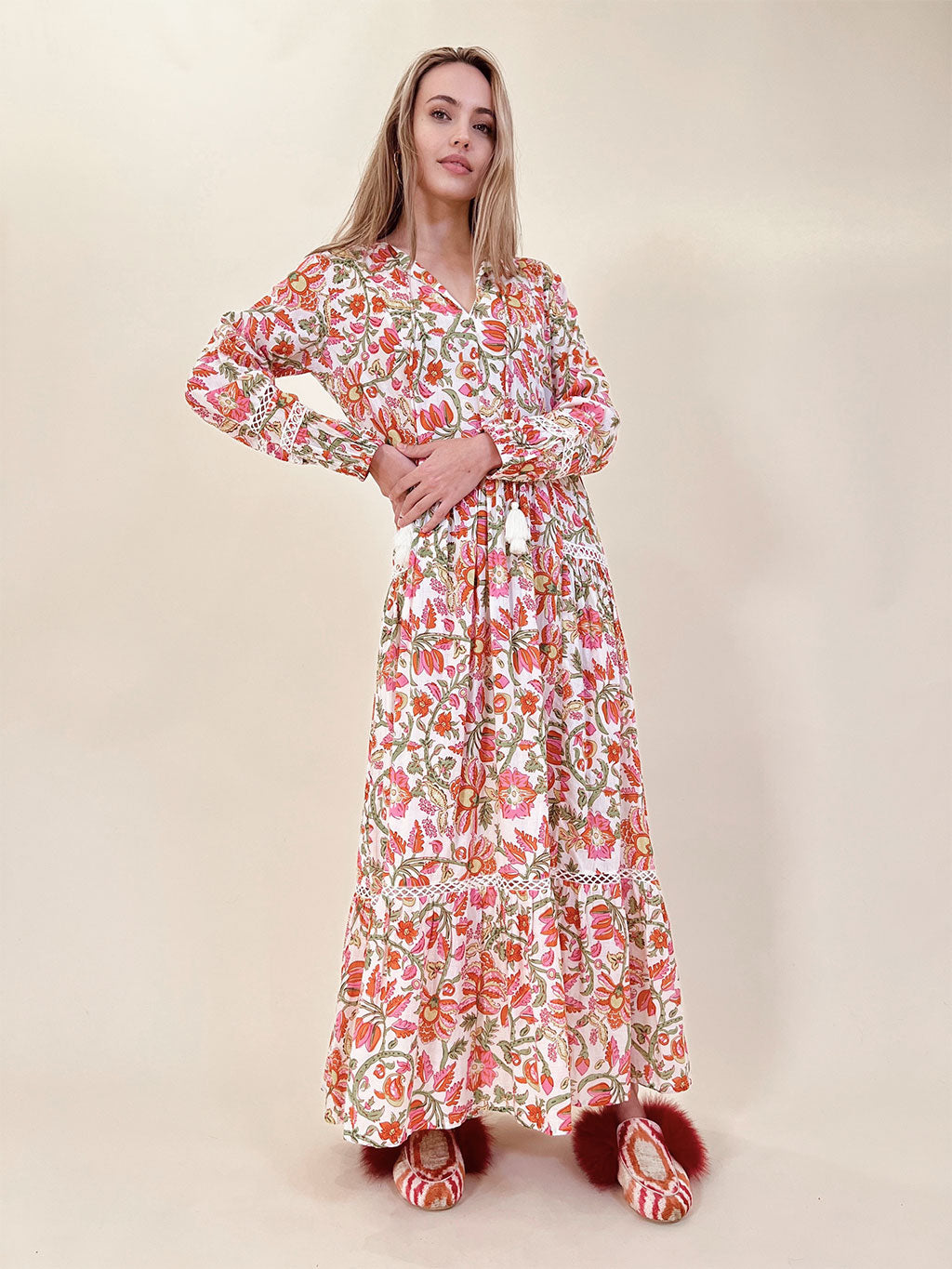 Alyssa Floral Maxi Dress