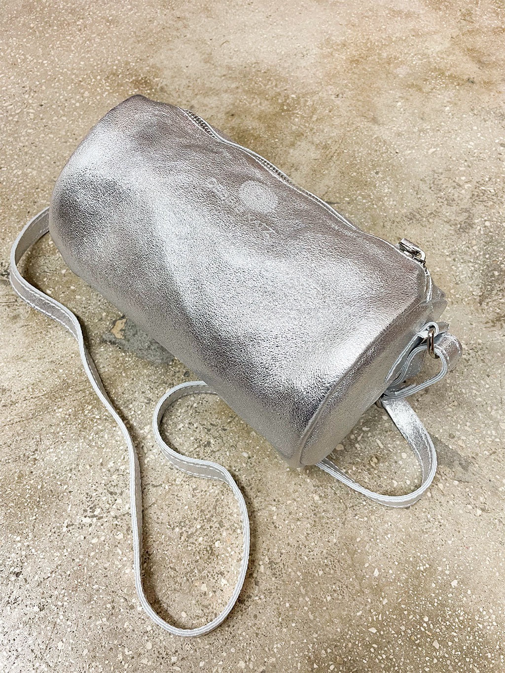 Jackie Pencil Bag Silver