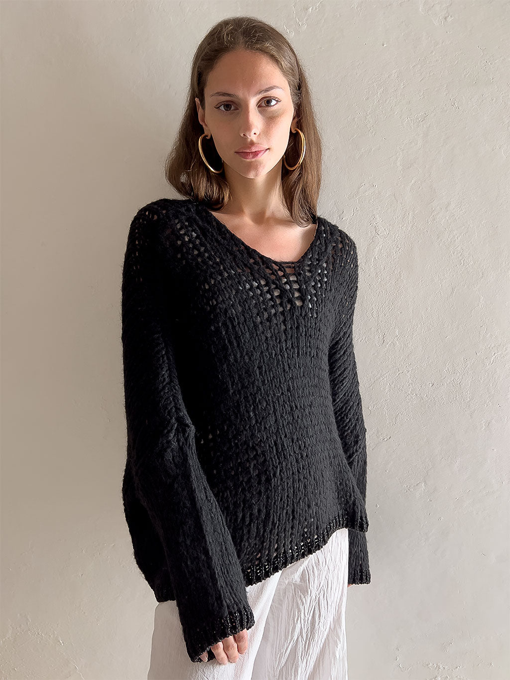 Lula Sweater Black Lurex