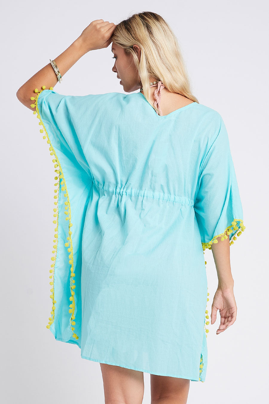 Malina kimono aqua pink