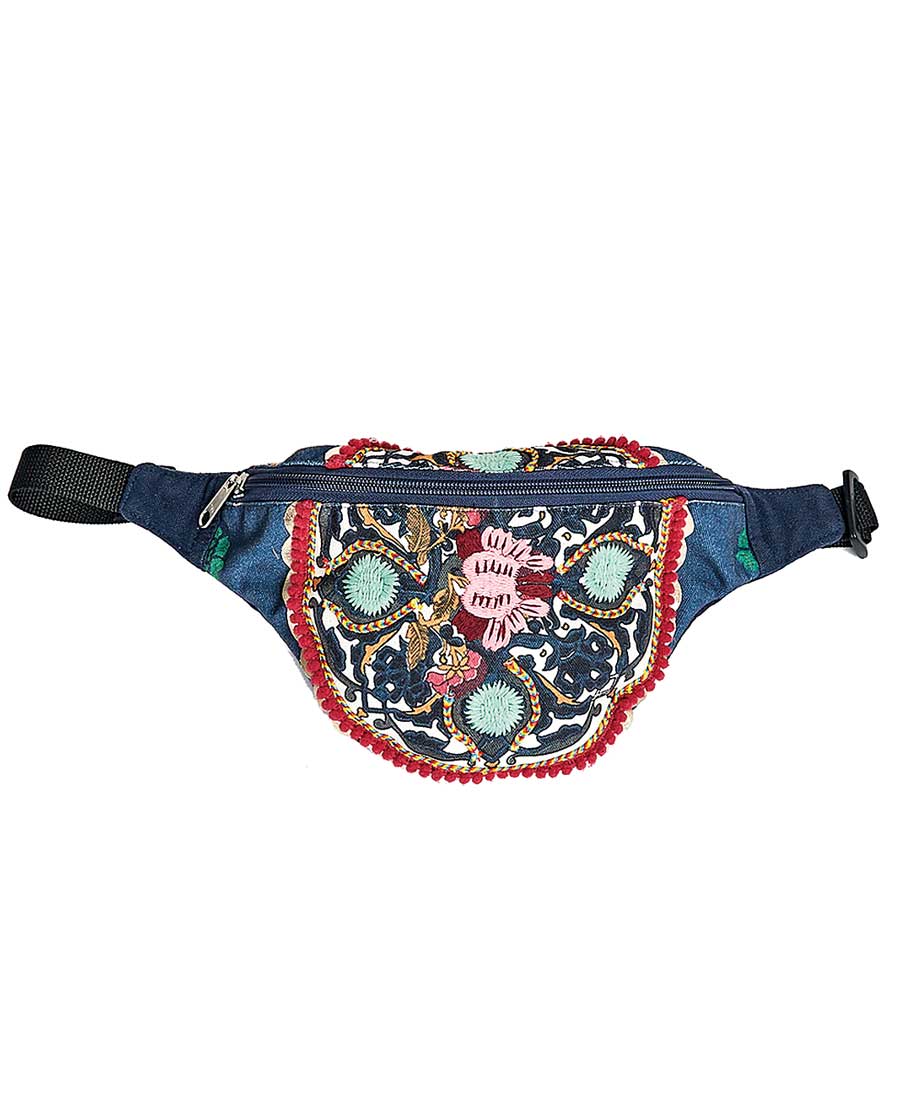 Boho Fanny Pack Denim