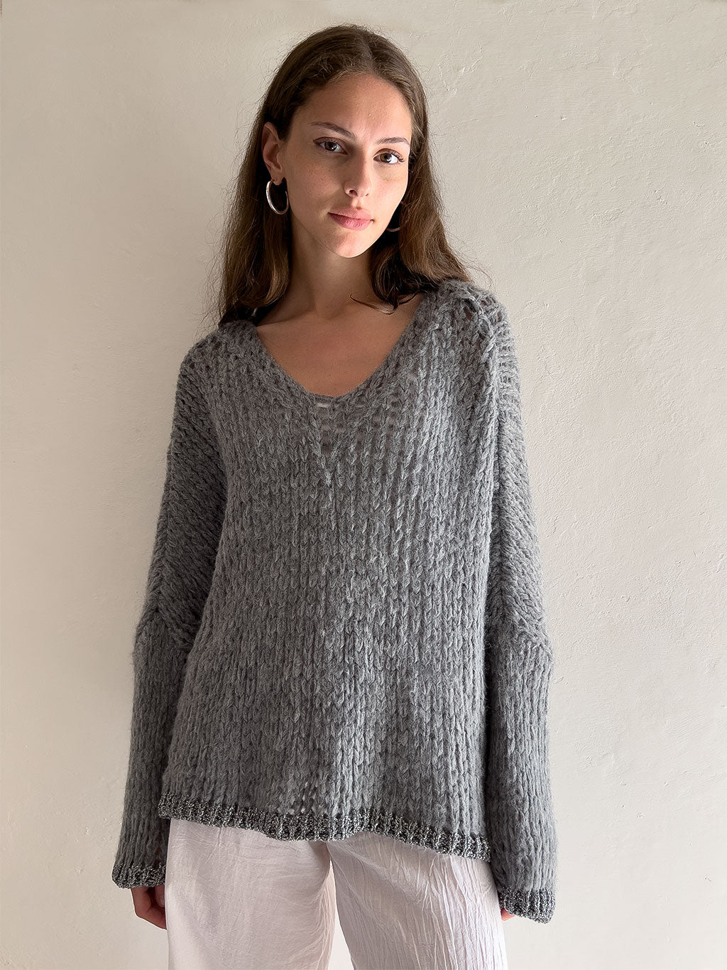 Lula Sweater Grey Lurex